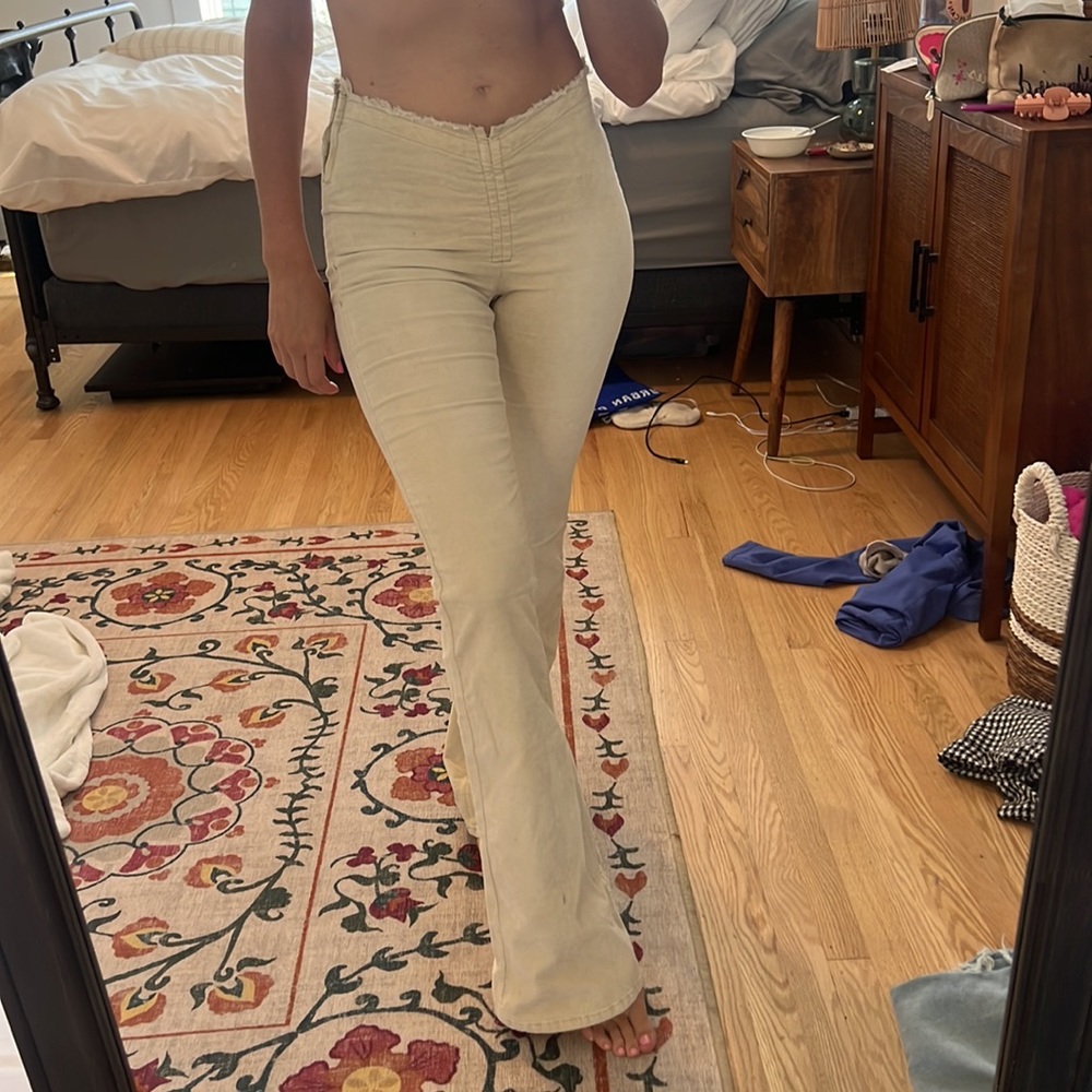 New urban outfitters low rise flare pants